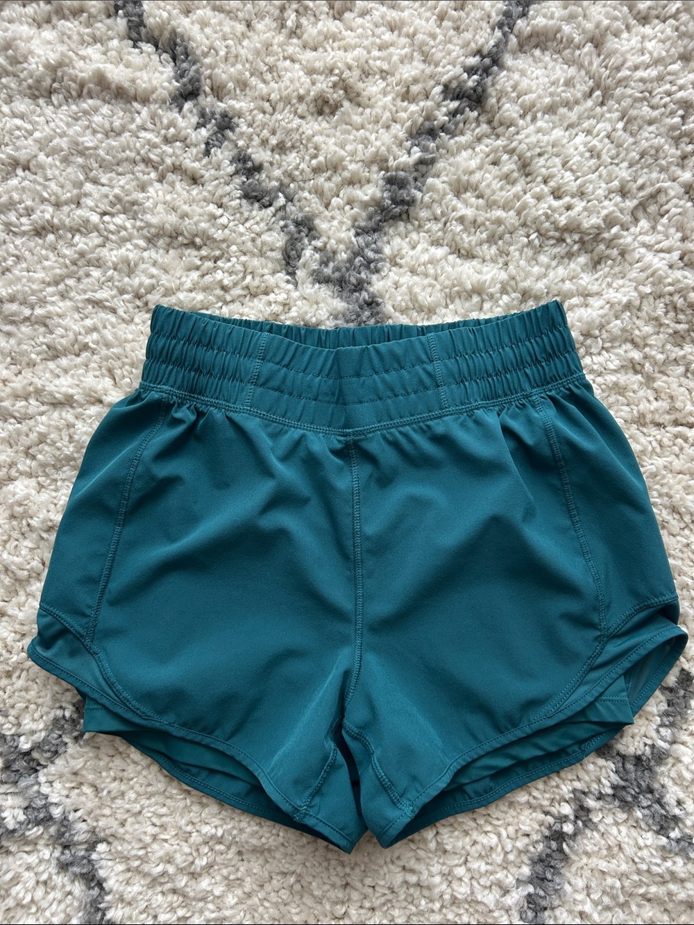 Women’s Athletic Running Shorts - Teal